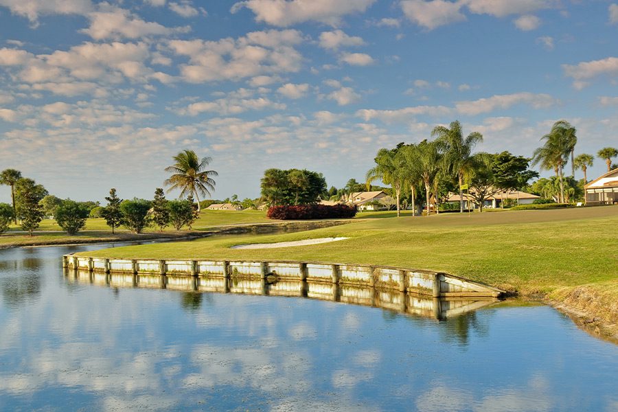 Golf course community in Bonita Springs, FL